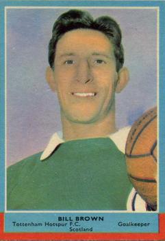 1964 A&BC Footballers #75 Bill Brown Front