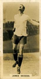 1929 Boys' Magazine Famous Footballers #5 Jimmy Seddon Front