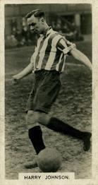 1929 Boys' Magazine Famous Footballers #6 Harry Johnson Front