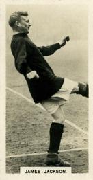 1929 Boys' Magazine Famous Footballers #8 Jimmy Jackson Front