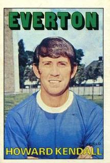 1972 A&BC Red Backs #29 Howard Kendall Front