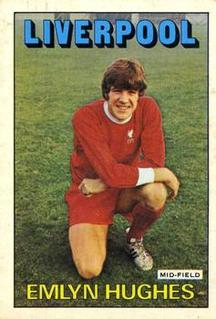 1972 A&BC Red Backs #110 Emlyn Hughes Front