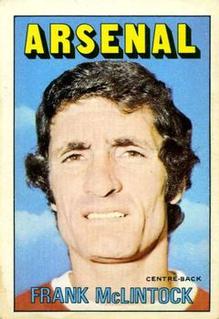 1972 A&BC Red Backs #111 Frank McLintock Front