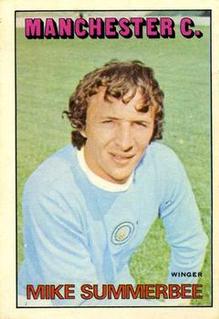 1972 A&BC Red Backs #167 Mike Summerbee Front