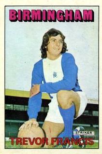 1972 A&BC Red Backs #191 Trevor Francis Front