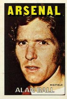 1972 A&BC Red Backs #210 Alan Ball Front