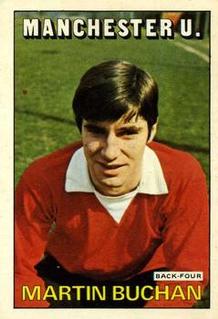 1972 A&BC Red Backs #212 Martin Buchan Front