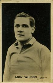 1921 D.C. Thomson Famous British Footballers #NNO Andy Wilson Front
