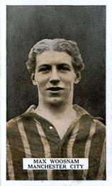 1923 British American Tobacco Famous Footballers #23 Max Woosnam Front