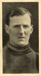 1923 R. & J. Hill Sunripe Cigarettes Famous Footballers #14 Jerry Dawson Front