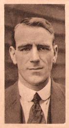 1923 R. & J. Hill Sunripe Cigarettes Famous Footballers #35 Arthur Whalley Front