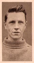 1923 R. & J. Hill Sunripe Cigarettes Famous Footballers #37 Robert McCracken Front