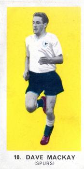 1964 Hurricane Footballers of 1964 #10 Dave Mackay Front