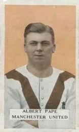 1925 British American Tobacco Famous Footballers #1 Albert Pape Front