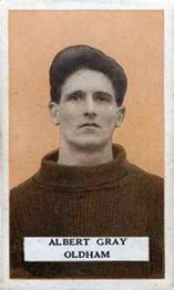 1925 British American Tobacco Famous Footballers #8 Bert Gray Front