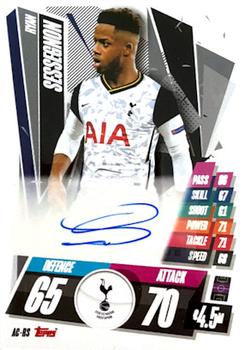 2020-21 Topps Match Attax UEFA Champions League - On-Demand Autographs #AC-RS Ryan Sessegnon Front