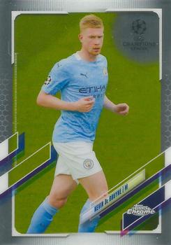 2020-21 Topps Chrome UEFA Champions League #18 Kevin De Bruyne Front