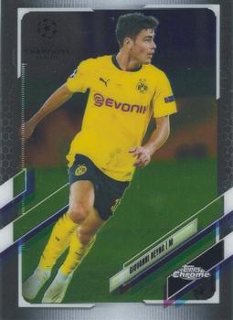 2020-21 Topps Chrome UEFA Champions League #53 Giovanni Reyna Front