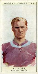 1926 Ogden's Cigarettes Captains of Association Football Clubs, & Colours #2 Frank Moss Front