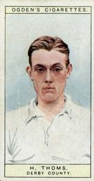 1926 Ogden's Cigarettes Captains of Association Football Clubs, & Colours #15 Harry Thoms Front