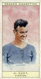 1926 Ogden's Cigarettes Captains of Association Football Clubs, & Colours #16 Hunter Hart Front