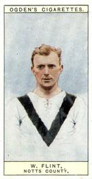 1926 Ogden's Cigarettes Captains of Association Football Clubs, & Colours #27 Billy Flint Front