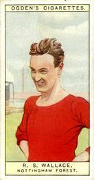 1926 Ogden's Cigarettes Captains of Association Football Clubs, & Colours #28 Bob Wallace Front