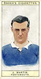 1926 Ogden's Cigarettes Captains of Association Football Clubs, & Colours #30 Jimmy Martin Front