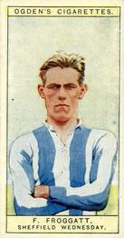 1926 Ogden's Cigarettes Captains of Association Football Clubs, & Colours #34 Frank Froggatt Front