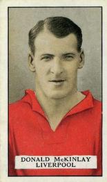 1926 Gallaher Famous Footballers #8 Donald McKinlay Front