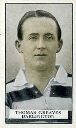 1926 Gallaher Famous Footballers #31 Tommy Greaves Front