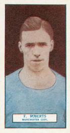 1927 J. A. Pattreiouex Footballers Series 1 #8 Frank Roberts Front