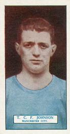 1927 J. A. Pattreiouex Footballers Series 1 #9 Tommy Johnson Front