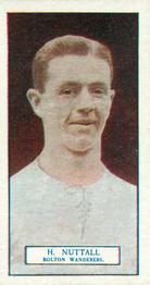 1927 J. A. Pattreiouex Footballers Series 1 #14 Harry Nuttall Front