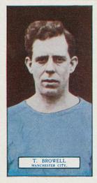 1927 J. A. Pattreiouex Footballers Series 1 #22 Tommy Browell Front