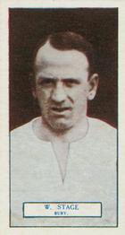 1927 J. A. Pattreiouex Footballers Series 1 #24 Billy Stage Front