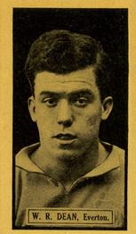 1927 D.C. Thomson / The Rover This Year's Top-Form Footballers #12 W. R. Dean Front