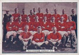1928 Bucktrout & Co. Football Teams #4 Nottingham Forest Front