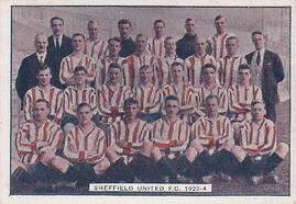 1928 Bucktrout & Co. Football Teams #5 Sheffield United Front
