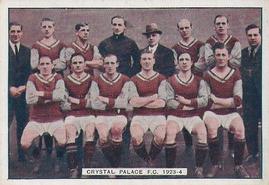 1928 Bucktrout & Co. Football Teams #6 Crystal Palace Front