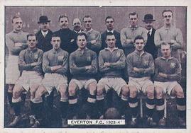 1928 Bucktrout & Co. Football Teams #7 Everton Front
