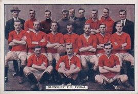 1928 Bucktrout & Co. Football Teams #8 Barnsley Front