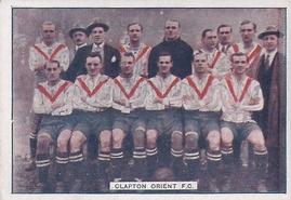 1928 Bucktrout & Co. Football Teams #9 Clapton Orient Front