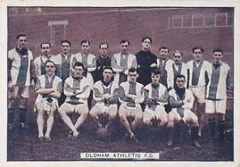 1928 Bucktrout & Co. Football Teams #15 Oldham Athletic Front