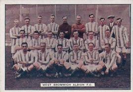 1928 Bucktrout & Co. Football Teams #17 West Bromwich Albion Front