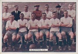 1928 Bucktrout & Co. Football Teams #19 Blackpool Front