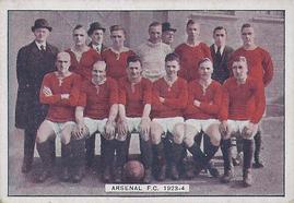 1928 Bucktrout & Co. Football Teams #20 Arsenal Front