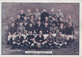 1928 Bucktrout & Co. Football Teams #30 Plymouth Argyle Front
