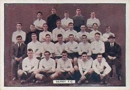 1928 Bucktrout & Co. Football Teams #31 Derby County Front