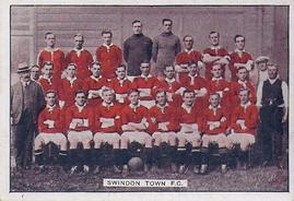 1928 Bucktrout & Co. Football Teams #35 Swindon Town Front